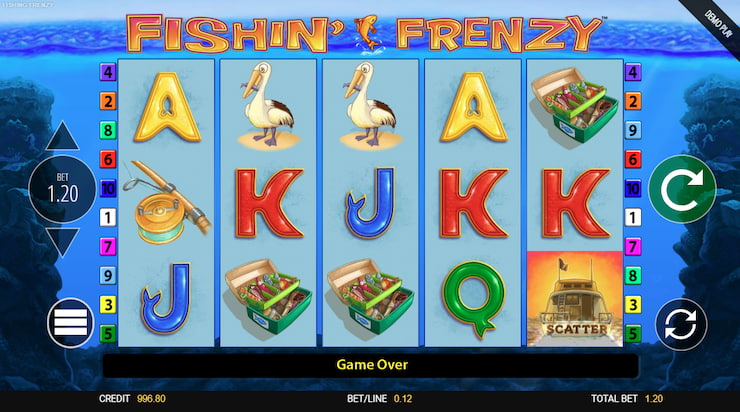Fishin_ Frenzy Game Screen Desktop