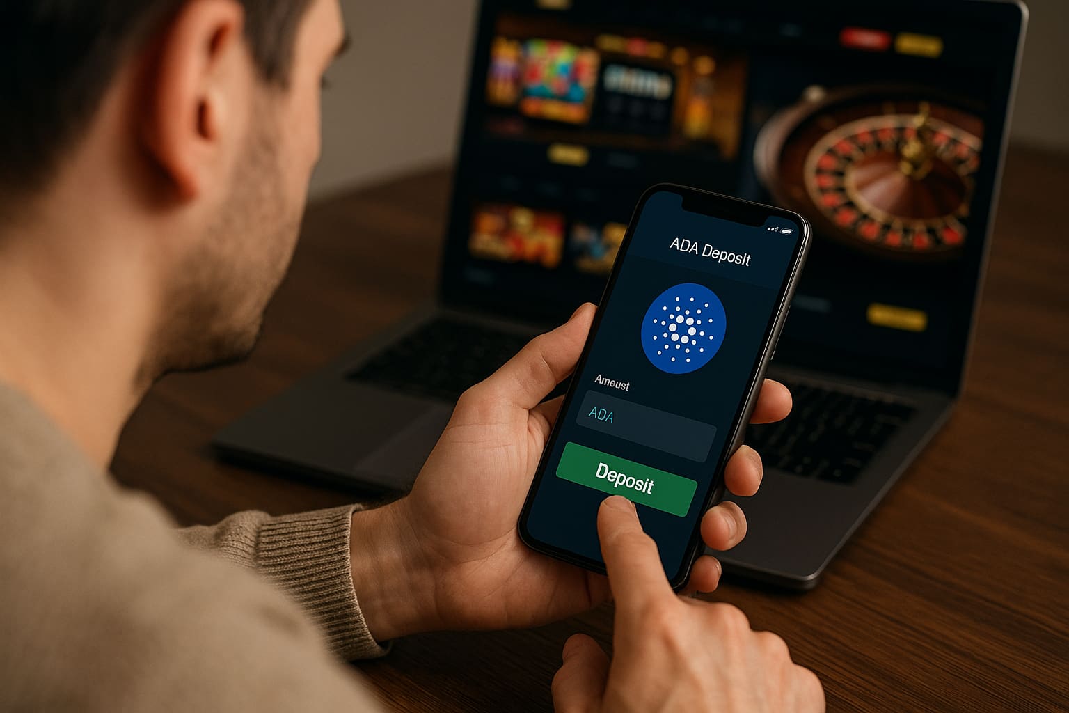 Mobile and Desktop Experience at caradano casino