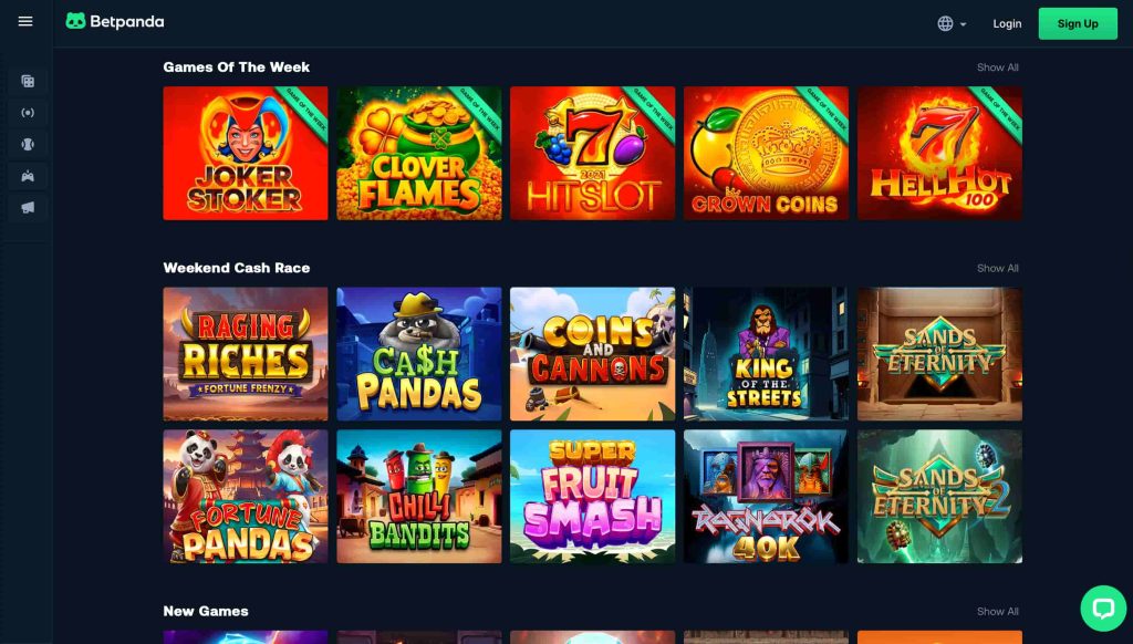BetPanda - one of the best independent casinos UK
