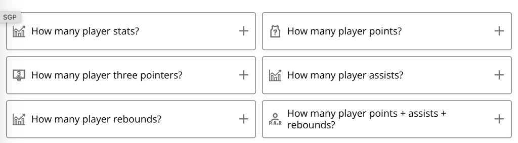 WNBA prop bets at BetOnline