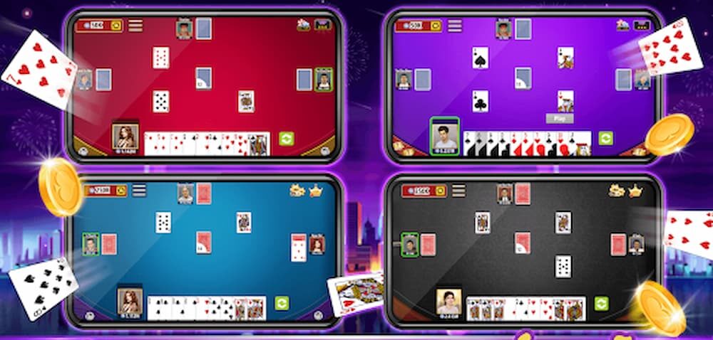 Tìm và chọn game Phỏm