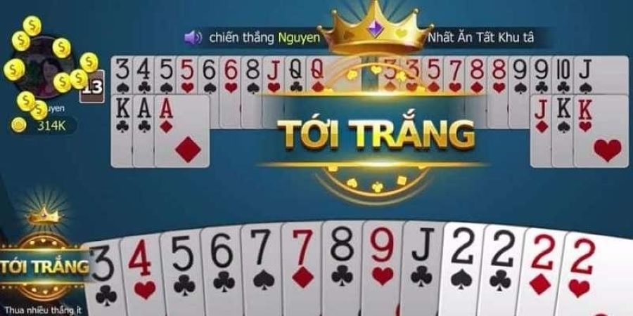 Tới trắng Tiến Lên miền Nam khi có tứ quý 2