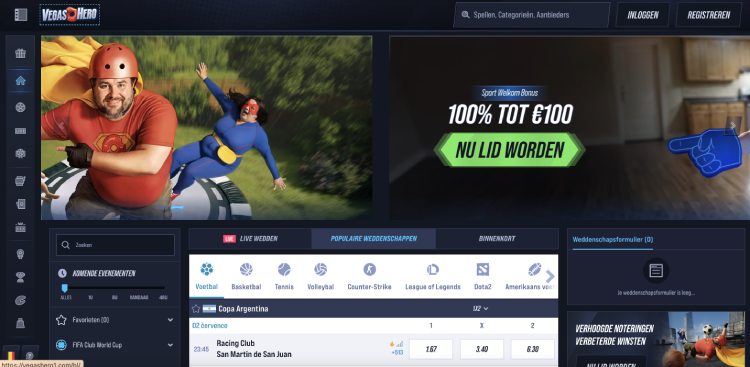 Vegas-Hero beste online casino Nederland