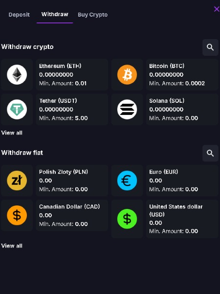 Withdrawal Speeds and Limits