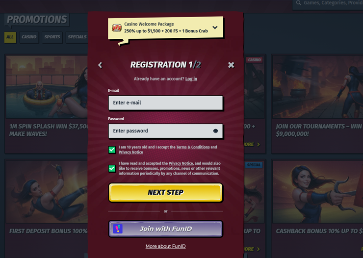 new canada casino sign up form, one of New Online Casinos Canada 