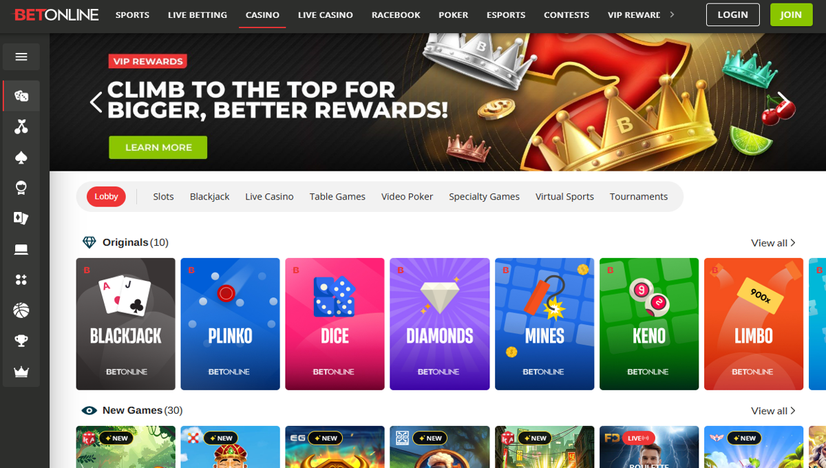 3. BetOnline – Trusted Legacy Betting App with Live Sports Streaming