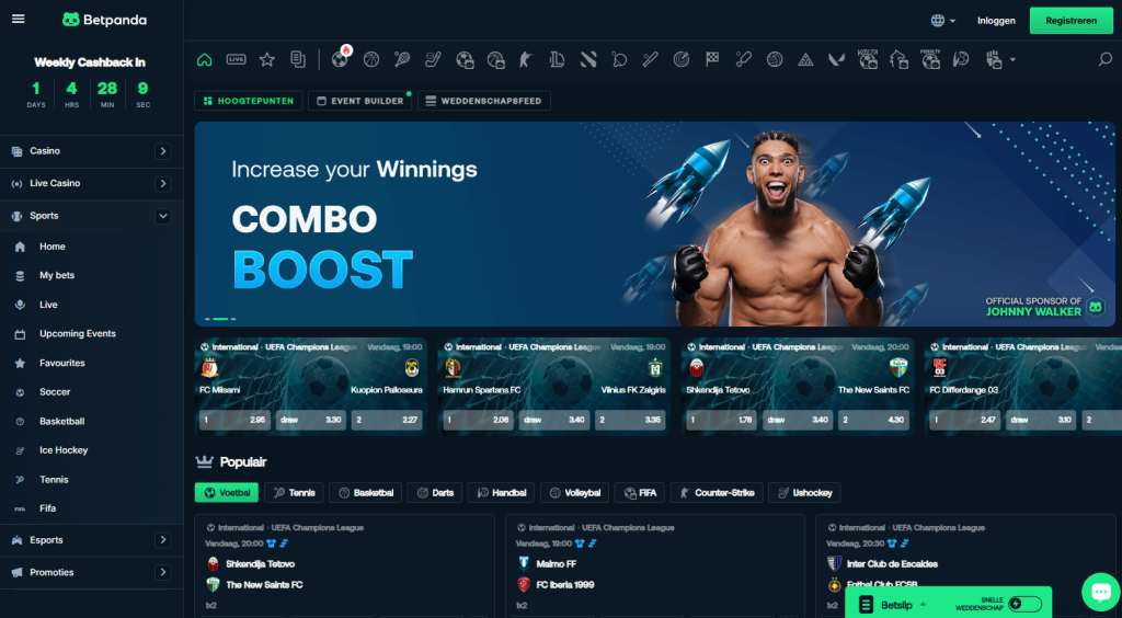 betpanda bookmaker zonder Cruks