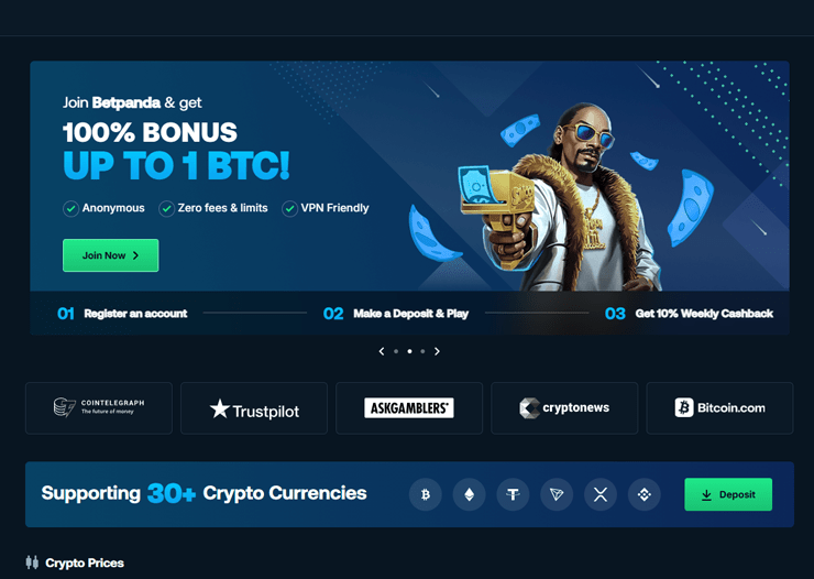 betpanda welcome bonus for metamask bettors