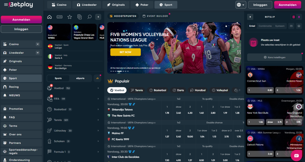 betplay bookmaker zonder Cruks