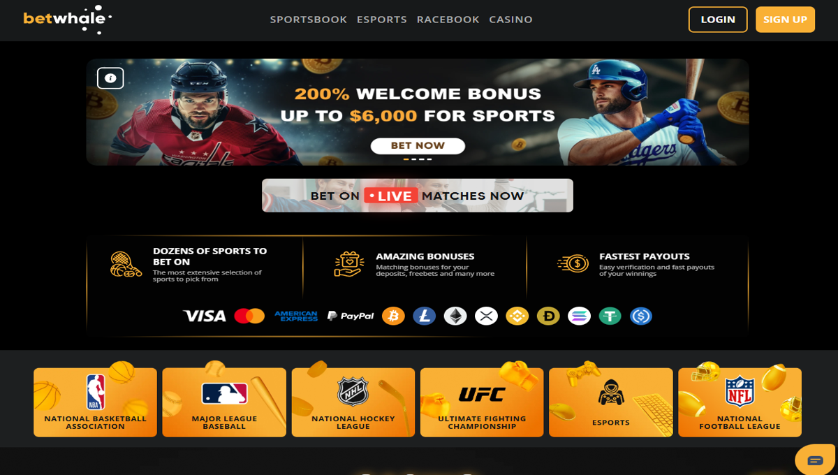 1. BetWhale – High-Roller Betting App with Seamless Payouts