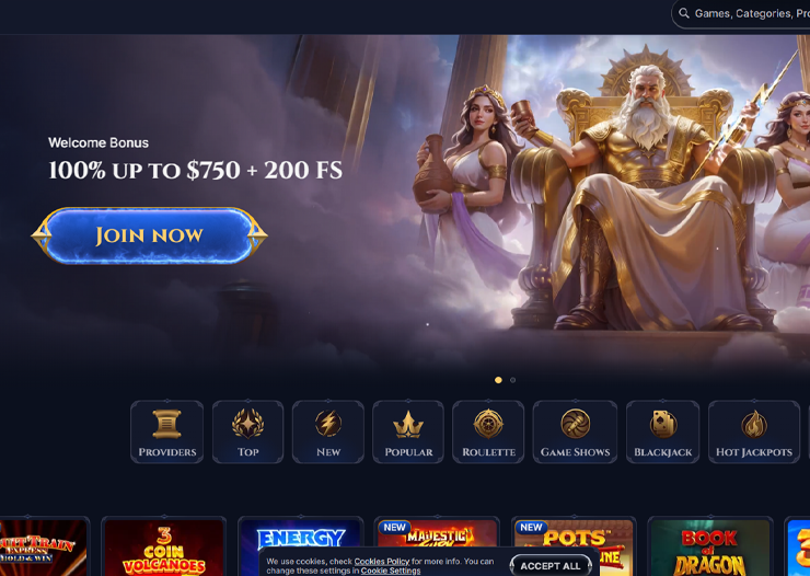 cazeus , one of New Online Casinos Canada, sign up bonus and games