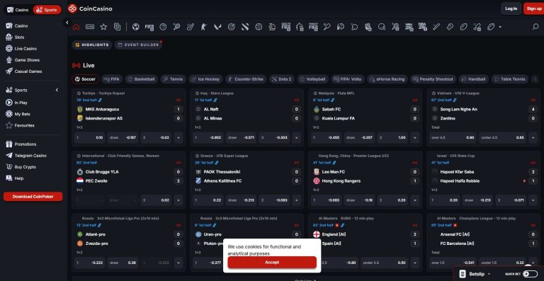 coincasino-sports-betting-markets