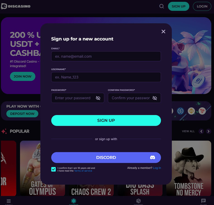 malaysia casino sign up