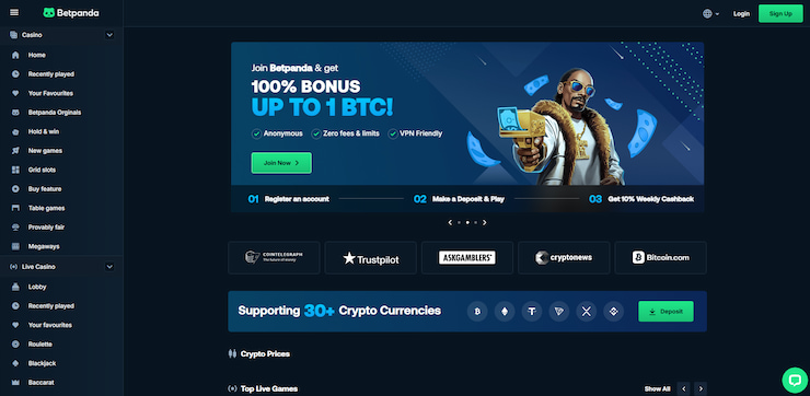 A closer look at BetPanda, one of the best no KYC casinos out there for bonus promotions.