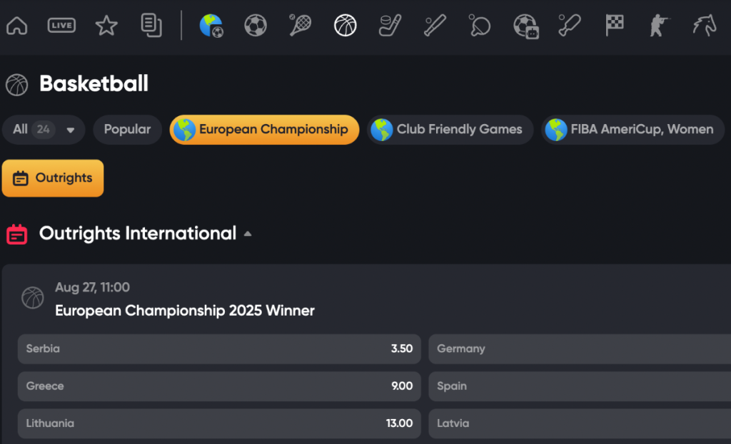1. Instant Casino – geriausios sporto lažybos internetu