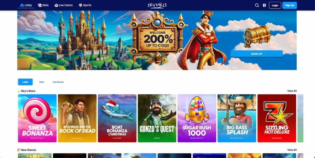 skyhills beste online casino Nederland
