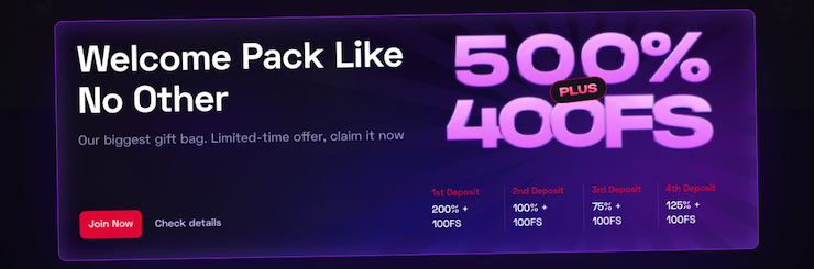 A snapshot of Ybets Casino Welcome Bonus