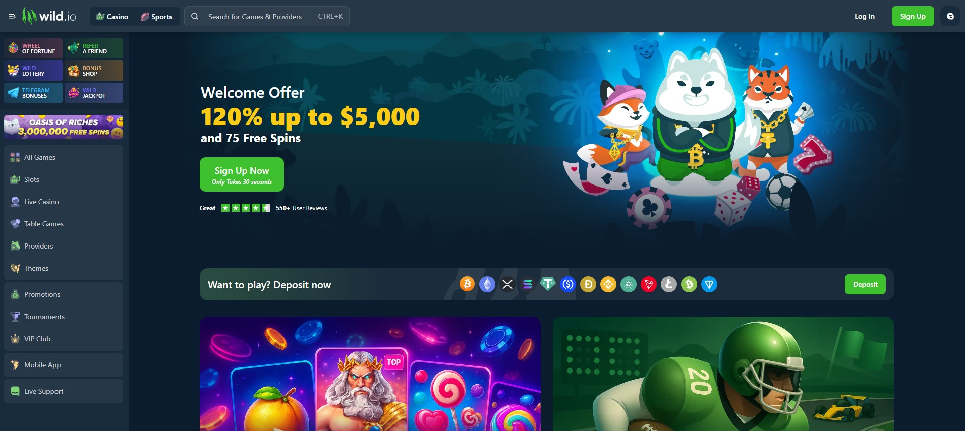 Wild.io – Best Monero Casino for High-Value Crypto Bonuses
