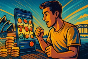 Aussie playing pokies