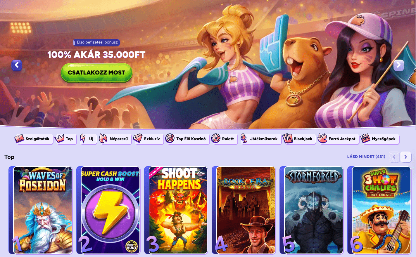 Colorful online slots and live casino promotions including online roulette Australia games at Spinbara.