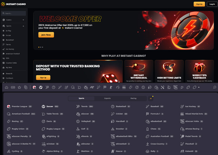 List of sports available on top Cyprus Sporting Betting sites including football, tennis, and more