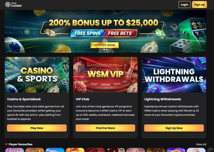 wsm ireland casino bonus