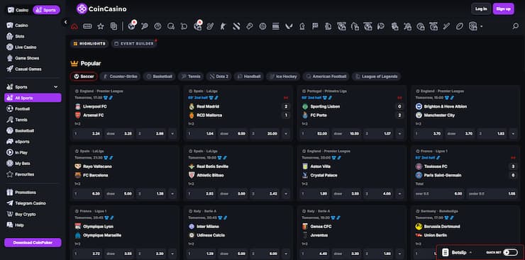 coincasino sports betting market for israeli bettors