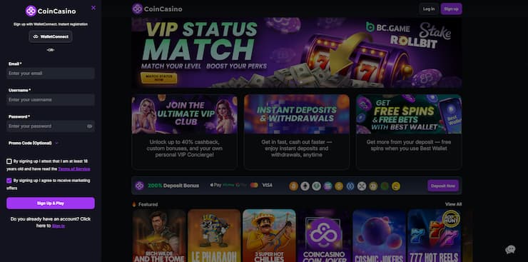 coincasino sportsbook sign up for saudi bettors
