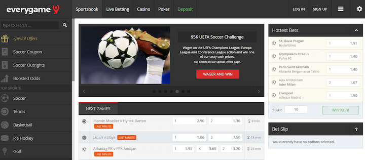 world cup sportsbook everygame soccer bets