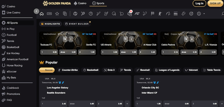 golden panda betting market for israeli players