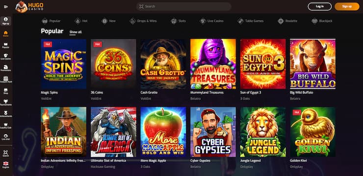 Hugo Casino slots and live games – best online casinos Australia