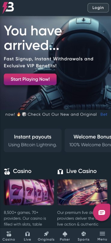 Betplay.io niskie depozyty