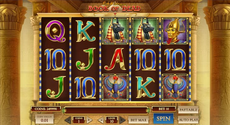 Book of Dead pokies at top online casinos Australia