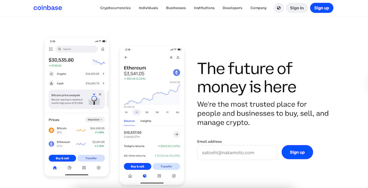 Coinbase litecoin sportsbook crypto exchange dashboard showing Bitcoin and Ethereum prices.
