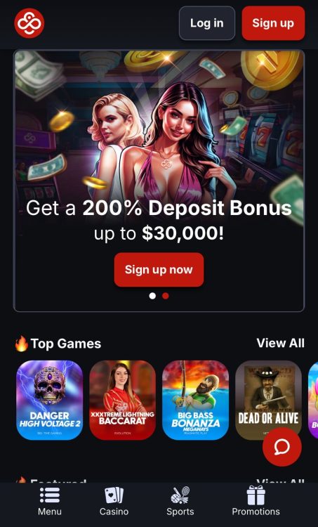 CoinCasino - kasyno z niskim depozytem