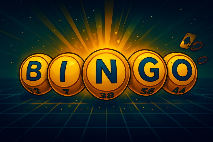 A graphic showing bingo balls.