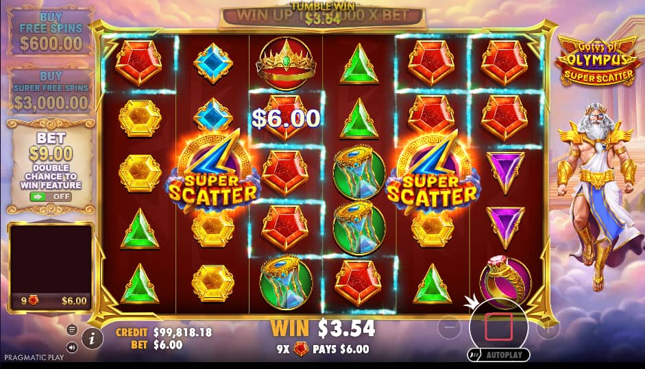  Gates of Olympus Super Scatter Slot RTP
