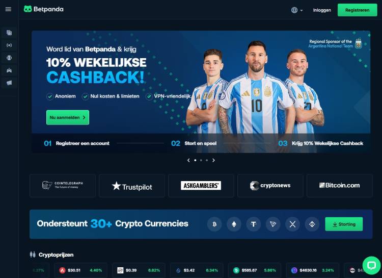 Betpanda, crypto casino