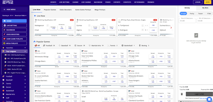 sportsbetting ag tennis betting site 