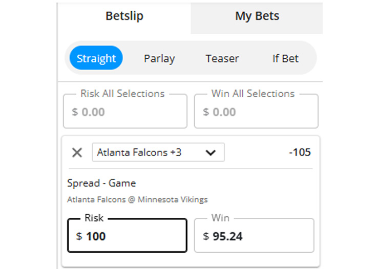 straight bet on mastercard sportsbook