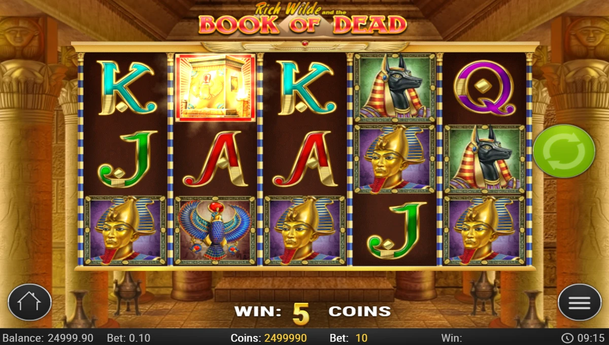 Book of Dead Bonus Features