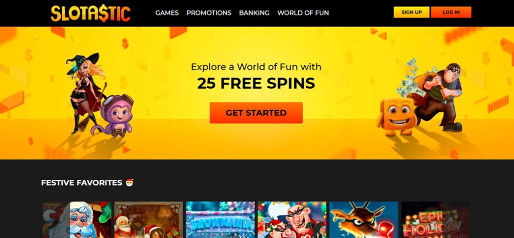 slotastic casino free spins bonus and games 