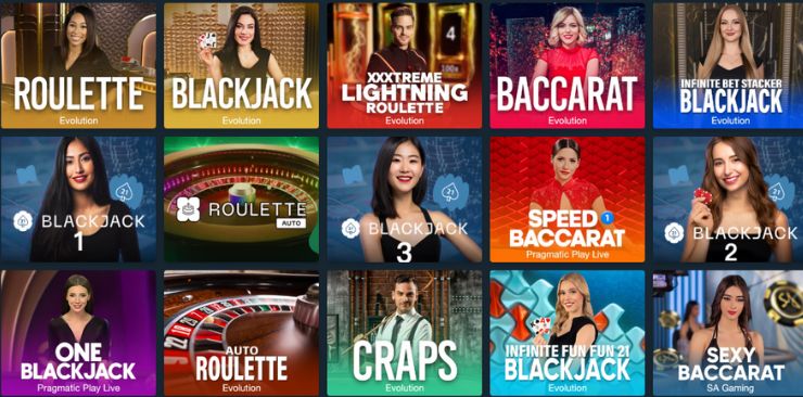 betplay live dealer games