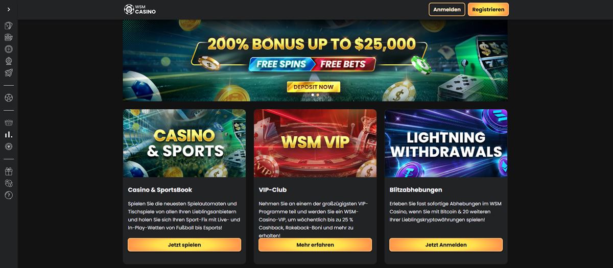 wsm casino uvitaci bonus