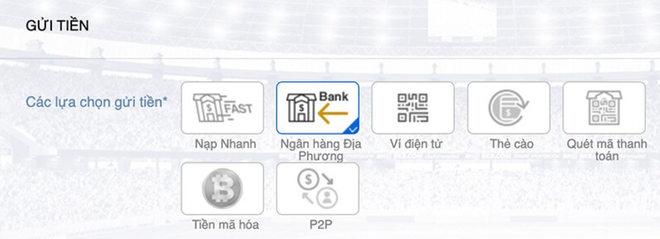 App cá cược bóng đá uy tín hỗ trợ nhiều phương thức giao dịch