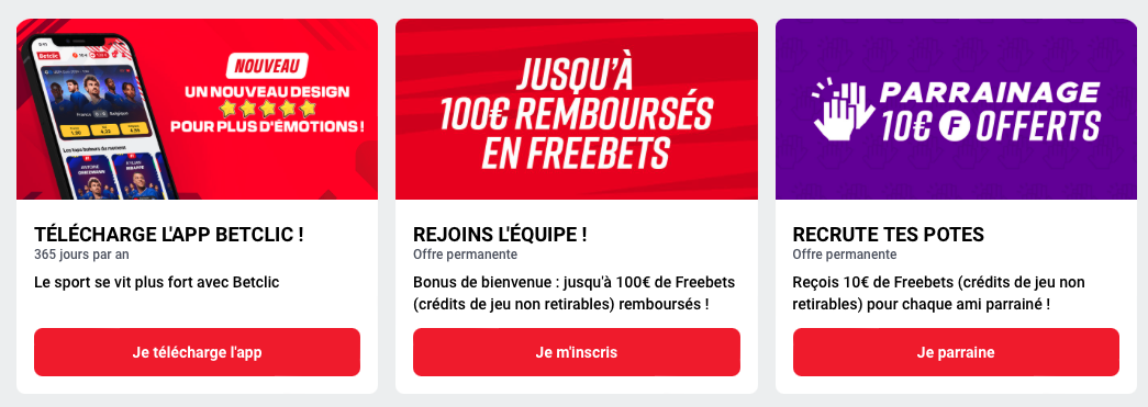 Betclic bonus