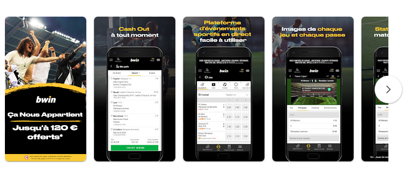 Bwin application mobile