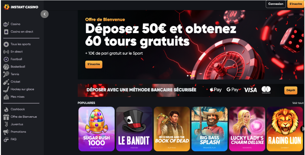 Meilleur casino bonus sans dépôt