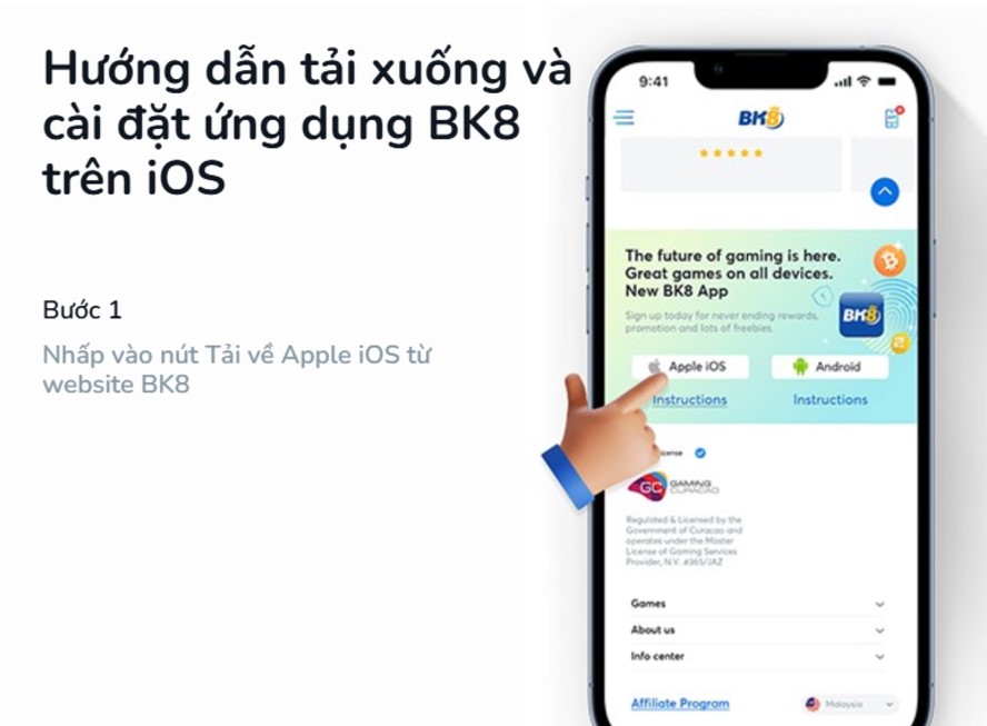 Chọn tải App cá cược bóng đá uy tín cho iOS