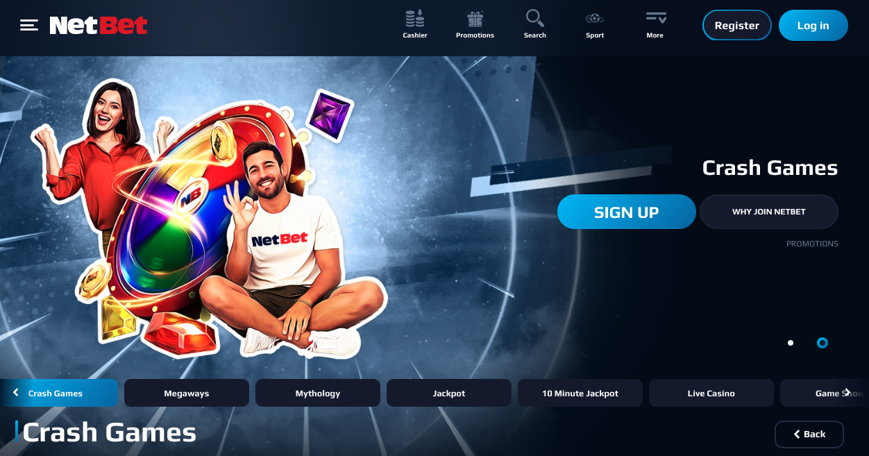 Netbet international homepage